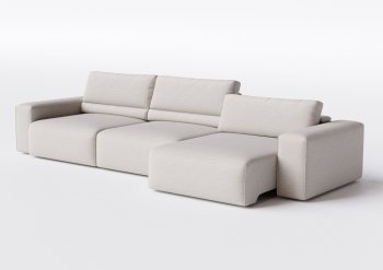 Sofá Cartago 2.16 - 2 Mod de 80 cm e braço de 28 cm