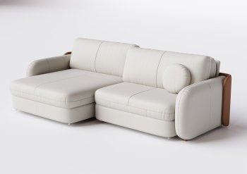 Sofá Naturale em Couro 2.40 - 2 Mod de 100 cm com braço de 17 cm