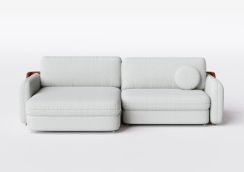 Sofá Naturale em Linho 2.40 - 2 Mod de 100 cm com braço de 17 cm