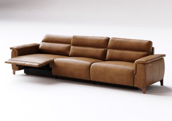 Sofá Reboot em Couro 2.30 - 2 Mod de 90 cm com braço